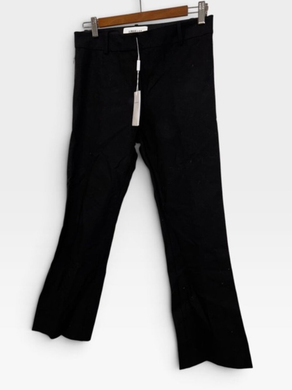 Derek Lamb 10 Crosby NEW NWT black straight boot cut dress pants 6